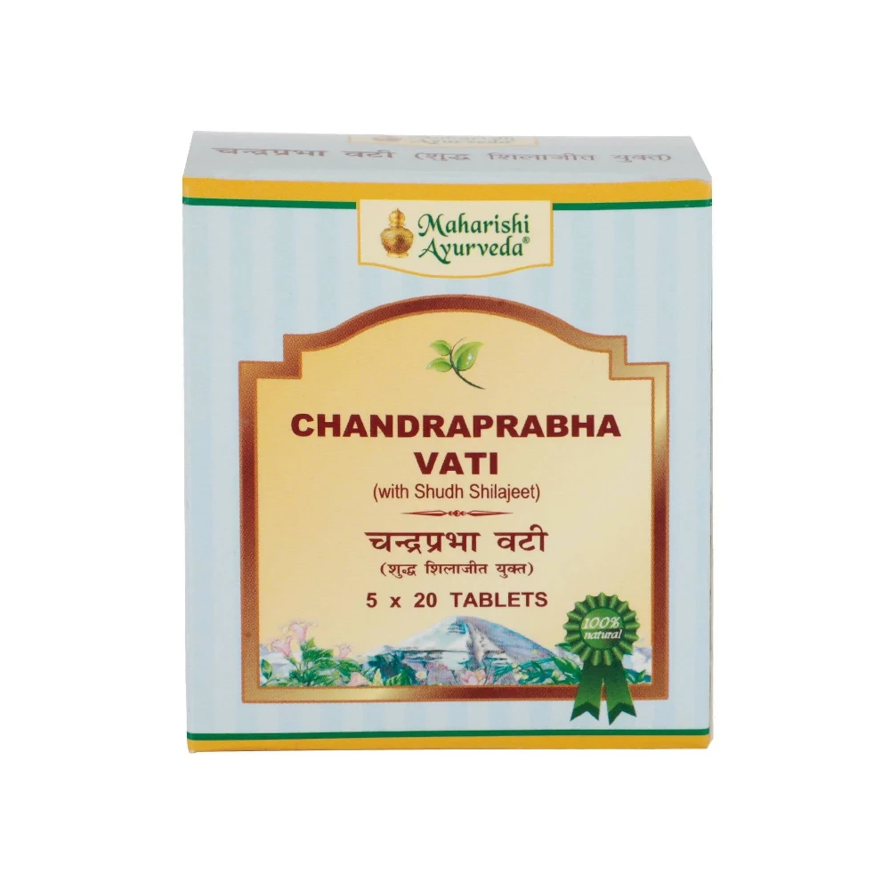 Maharishi Ayurveda Chandra Prabha Vati, 100 Tablets-1.webp